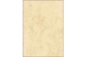 Designpapier Sigel A4 Marmor 200 gr. beige, Art.-Nr. DP397 - Paterno Shop